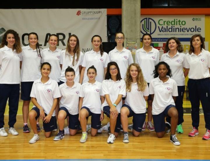 La scuola Valdinievole Volley Under 14 al Torneo 